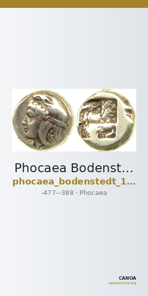 Phocaea Bodenstedt 1981 Series 3.84 — CANOA