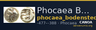 Phocaea Bodenstedt 1981 Series 3.84 — CANOA