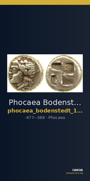Phocaea Bodenstedt 1981 Series 3.87 — CANOA