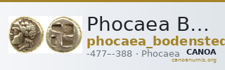 Phocaea Bodenstedt 1981 Series 3.87 — CANOA