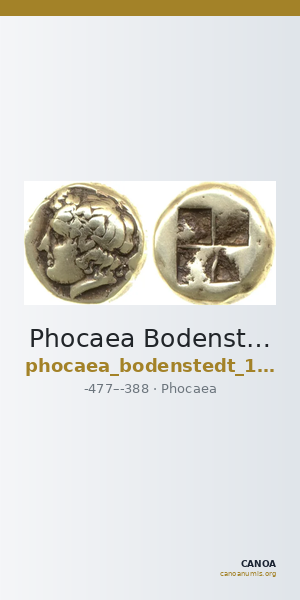 Phocaea Bodenstedt 1981 Series 3.89 — CANOA