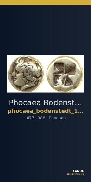 Phocaea Bodenstedt 1981 Series 3.89 — CANOA