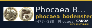 Phocaea Bodenstedt 1981 Series 3.89 — CANOA