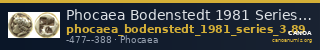 Phocaea Bodenstedt 1981 Series 3.89 — CANOA