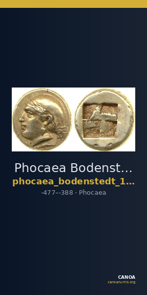 Phocaea Bodenstedt 1981 Series 3.90 — CANOA