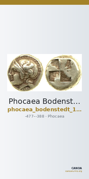 Phocaea Bodenstedt 1981 Series 3.91 — CANOA