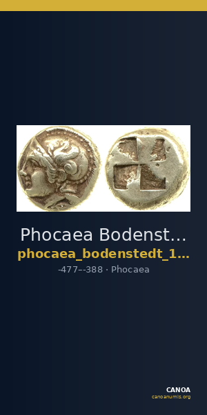 Phocaea Bodenstedt 1981 Series 3.91 — CANOA