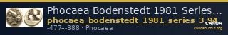 Phocaea Bodenstedt 1981 Series 3.94 — CANOA