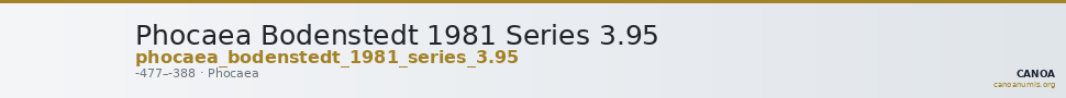 Phocaea Bodenstedt 1981 Series 3.95 — CANOA