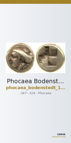 Phocaea Bodenstedt 1981 Series 4.100 — CANOA