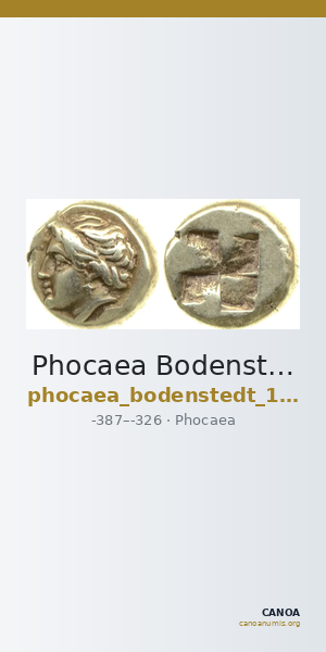 Phocaea Bodenstedt 1981 Series 4.106 — CANOA