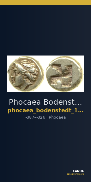 Phocaea Bodenstedt 1981 Series 4.106 — CANOA