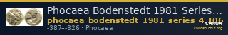 Phocaea Bodenstedt 1981 Series 4.106 — CANOA