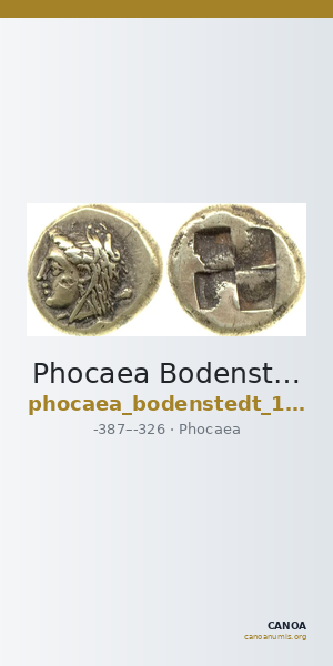 Phocaea Bodenstedt 1981 Series 4.107 — CANOA