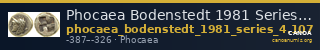 Phocaea Bodenstedt 1981 Series 4.107 — CANOA