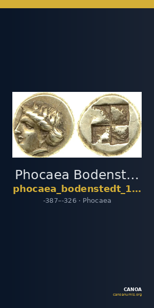Phocaea Bodenstedt 1981 Series 4.109.1 — CANOA