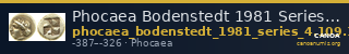 Phocaea Bodenstedt 1981 Series 4.109.1 — CANOA