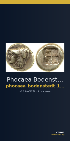 Phocaea Bodenstedt 1981 Series 4.111 — CANOA