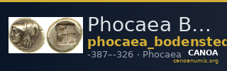 Phocaea Bodenstedt 1981 Series 4.111 — CANOA