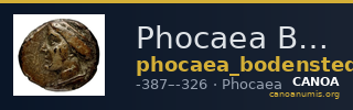 Phocaea Bodenstedt 1981 Series 4.112 — CANOA
