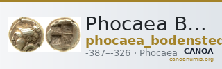 Phocaea Bodenstedt 1981 Series 4.99 — CANOA