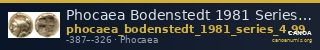 Phocaea Bodenstedt 1981 Series 4.99 — CANOA