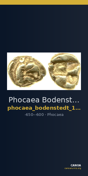 Phocaea Bodenstedt 1981 Series E. 1-2 — CANOA