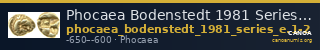 Phocaea Bodenstedt 1981 Series E. 1-2 — CANOA