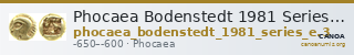 Phocaea Bodenstedt 1981 Series E. 3 — CANOA