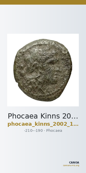 Phocaea Kinns 2002 13-15 — CANOA