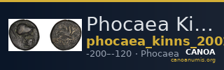 Phocaea Kinns 2002 Pl. 6, J — CANOA