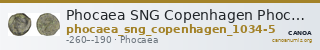 Phocaea SNG Copenhagen Phocaea 1034-1035 — CANOA
