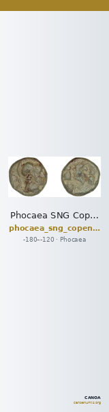 Phocaea SNG Copenhagen Phocaea 1036 — CANOA