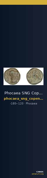 Phocaea SNG Copenhagen Phocaea 1036 — CANOA