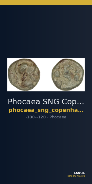 Phocaea SNG Copenhagen Phocaea 1036 — CANOA