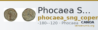 Phocaea SNG Copenhagen Phocaea 1036 — CANOA