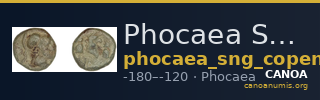 Phocaea SNG Copenhagen Phocaea 1036 — CANOA