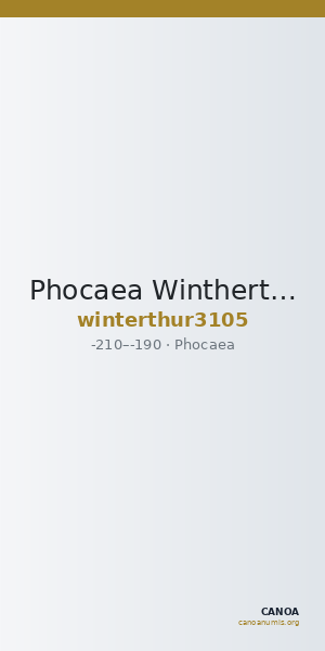 Phocaea Wintherthur 3105 — CANOA