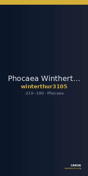Phocaea Wintherthur 3105 — CANOA