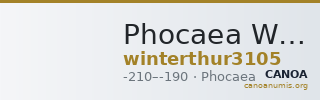 Phocaea Wintherthur 3105 — CANOA