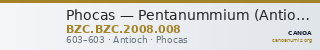 Phocas — Pentanummium (Antioch, 603) — CANOA