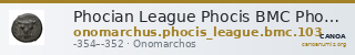 Phocian League Phocis BMC Phocis 103 — CANOA