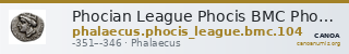 Phocian League Phocis BMC Phocis 104 — CANOA