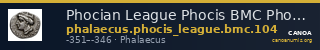 Phocian League Phocis BMC Phocis 104 — CANOA