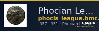 Phocian League Phocis BMC Phocis 66-67 — CANOA
