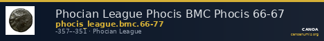 Phocian League Phocis BMC Phocis 66-67 — CANOA