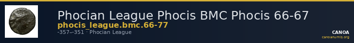 Phocian League Phocis BMC Phocis 66-67 — CANOA