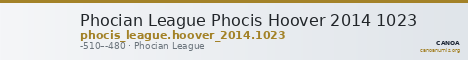 Phocian League Phocis Hoover 2014 1023 — CANOA