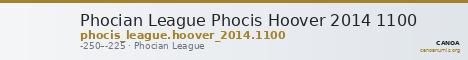 Phocian League Phocis Hoover 2014 1100 — CANOA