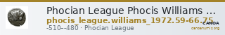 Phocian League Phocis Williams 1972 Period I, 59-66; 75 — CANOA